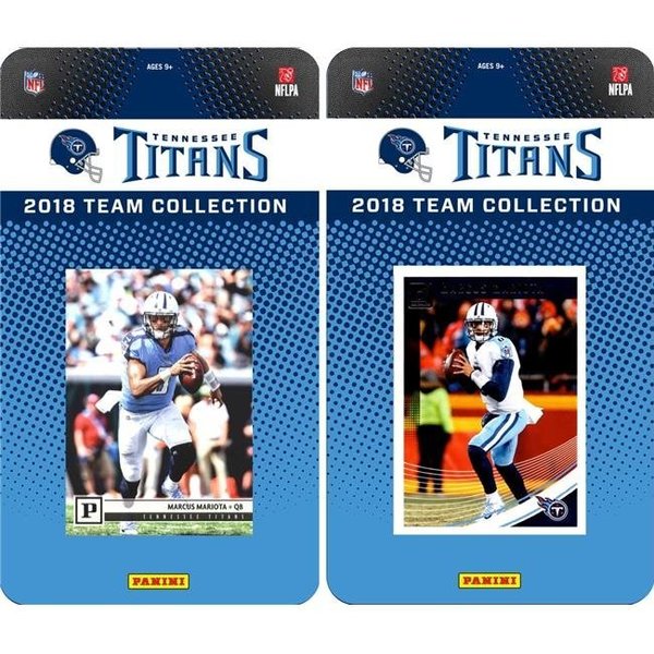 Williams & Son Saw & Supply C&I Collectables 2018TITANSTSC NFL Tennessee Titans Licensed 2018 Panini & Donruss Team Set 2018TITANSTSC